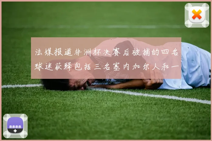 法媒报道非洲杯决赛后被捕的四名球迷获释包括三名塞内加尔人和一名法国人